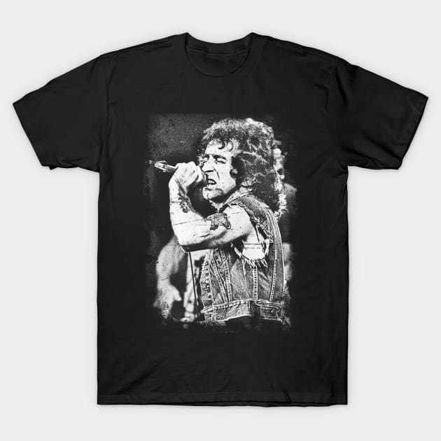 Retro Bon Scott T-Shirt by TimTimMarket